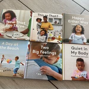 Set of Six Lovevery Children's Books